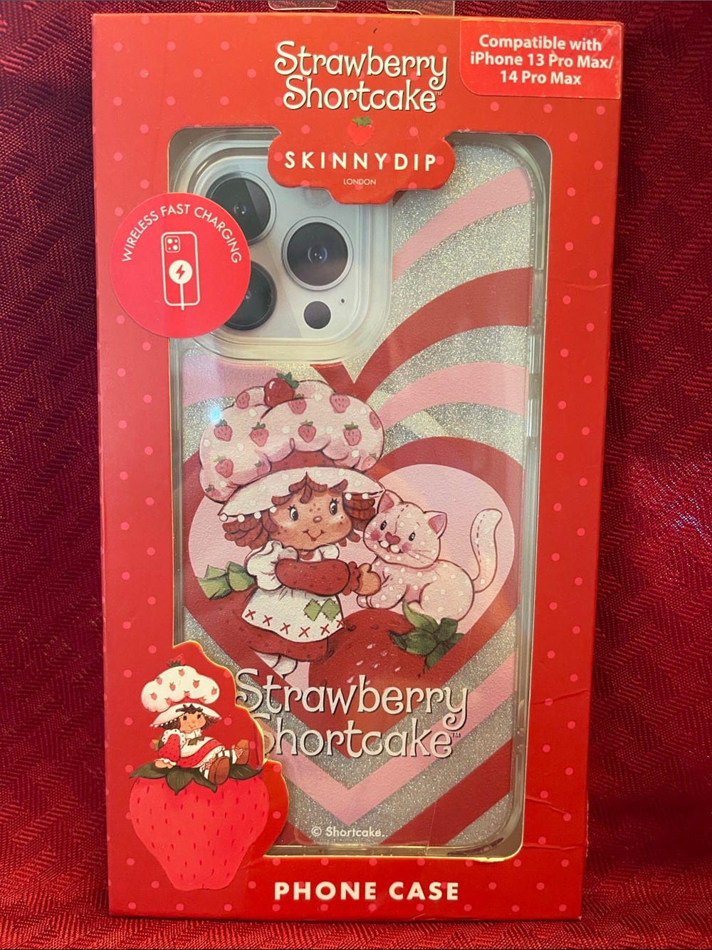 SkinnyDip - Strawberry Shortcake Case for iPhone 13 Pro Max & iPhone 14 Pro Max